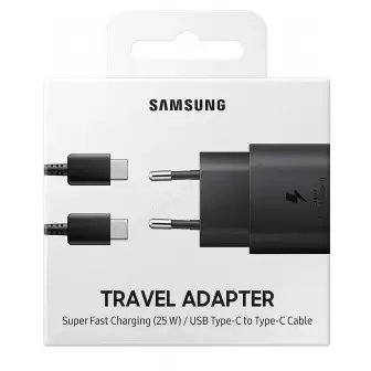 Samsung 25W Super Fast Charger Type C Şarj Adaptör resim 2